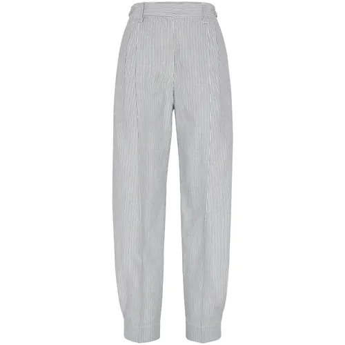 Trousers > Straight Trousers - - Brunello Cucinelli - Modalova