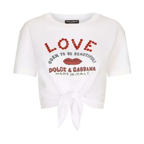 Tops > T-Shirts - - Dolce & Gabbana - Modalova
