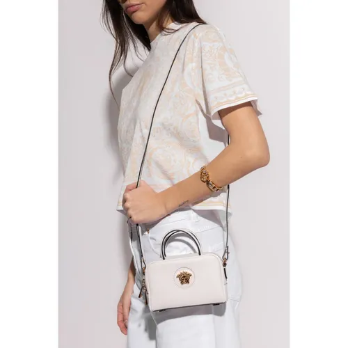 Versace - Bags > Handbags - Beige - Versace - Modalova