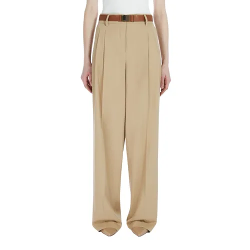 Trousers > Wide Trousers - - Max Mara Studio - Modalova