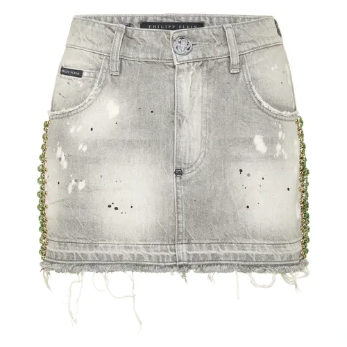 Skirts > Denim Skirts - - Philipp Plein - Modalova