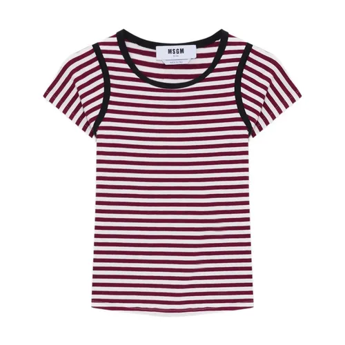 Tops > T-Shirts - - Msgm - Modalova