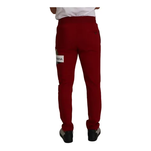 Trousers > Sweatpants - - Dolce & Gabbana - Modalova