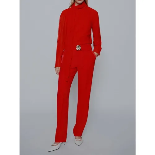Trousers > Slim-fit Trousers - - Marella - Modalova