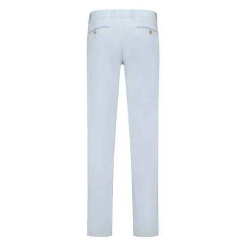 Com4 - Trousers > Chinos - Blue - Com4 - Modalova