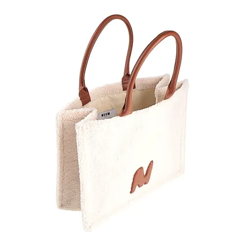 Msgm - Bags > Tote Bags - White - Msgm - Modalova