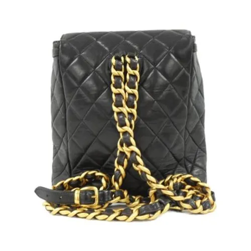 Pre-owned > Pre-owned Bags > Pre-owned Backpacks - - Chanel Vintage - Modalova