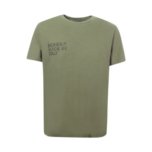 Dondup - Tops > T-Shirts - Green - Dondup - Modalova