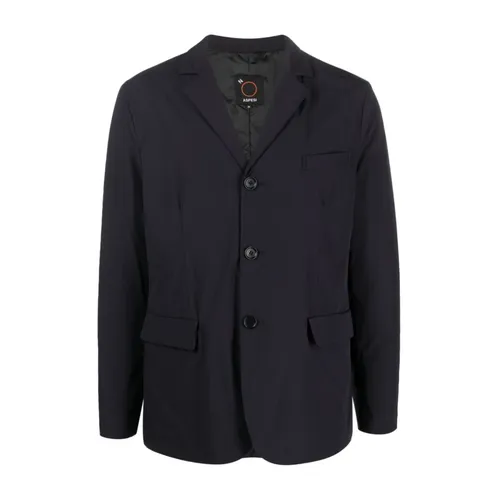 Aspesi - Jackets > Blazers - Blue - Aspesi - Modalova