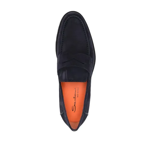 Shoes > Flats > Loafers - - Santoni - Modalova