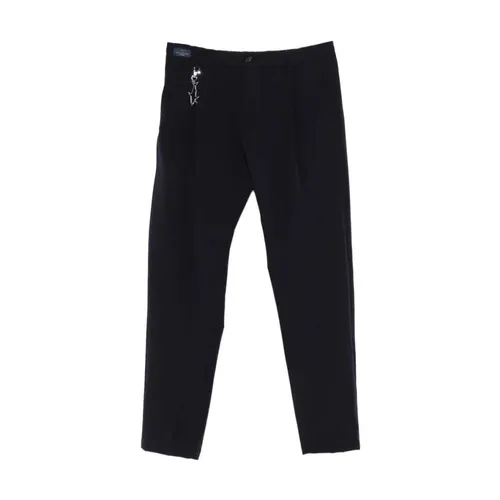 Trousers > Straight Trousers - - Paul & Shark - Modalova