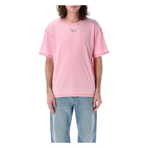 Diesel - Tops > T-Shirts - Pink - Diesel - Modalova