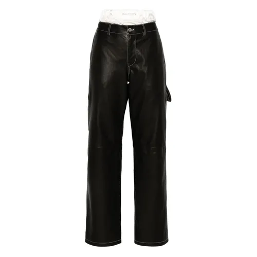 Trousers > Straight Trousers - - Halfboy - Modalova