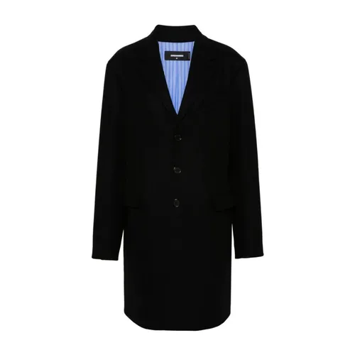 Coats > Single-Breasted Coats - - Dsquared2 - Modalova