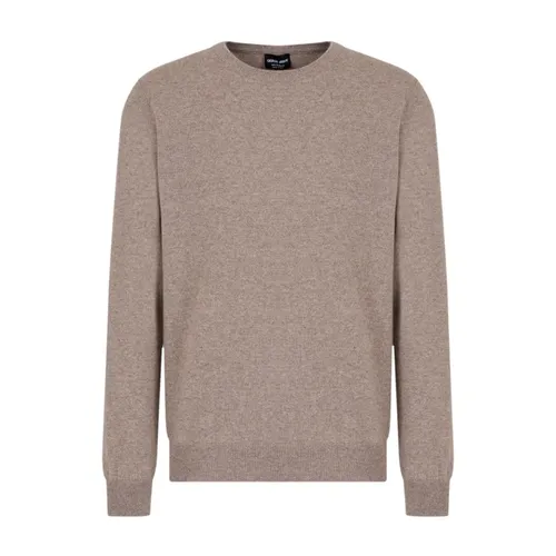 Knitwear > Round-neck Knitwear - - Giorgio Armani - Modalova