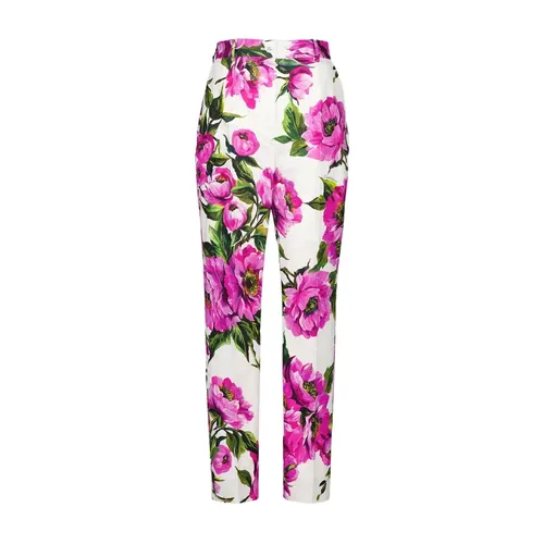 Trousers > Slim-fit Trousers - - Dolce & Gabbana - Modalova
