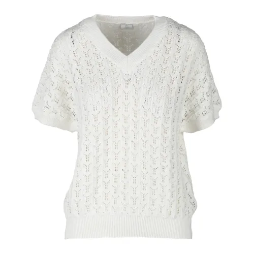 Knitwear > V-neck Knitwear - - Eleventy - Modalova