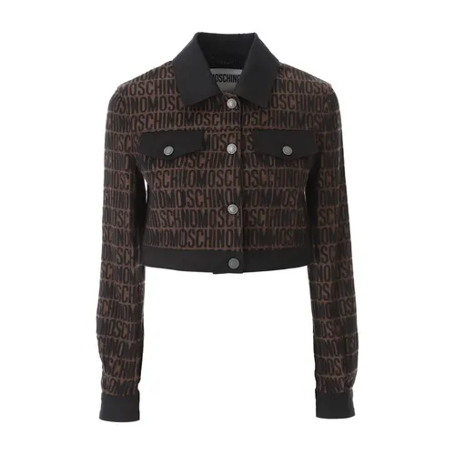 Jackets > Denim Jackets - - Moschino - Modalova