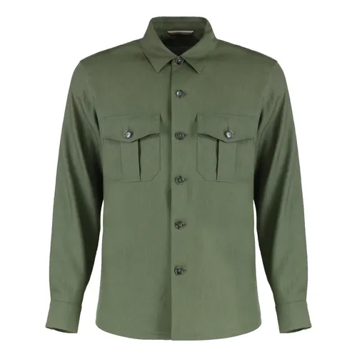 Jackets > Light Jackets - - Canali - Modalova