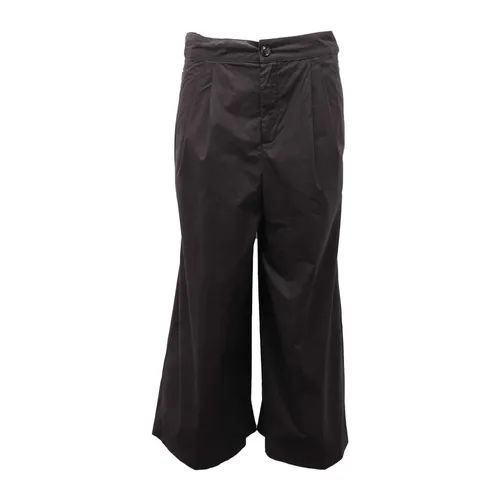 Trousers > Wide Trousers - - Woolrich - Modalova