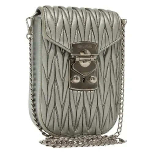 Pre-owned > Pre-owned Bags > Pre-owned Cross Body Bags - - Miu Miu Pre-owned - Modalova