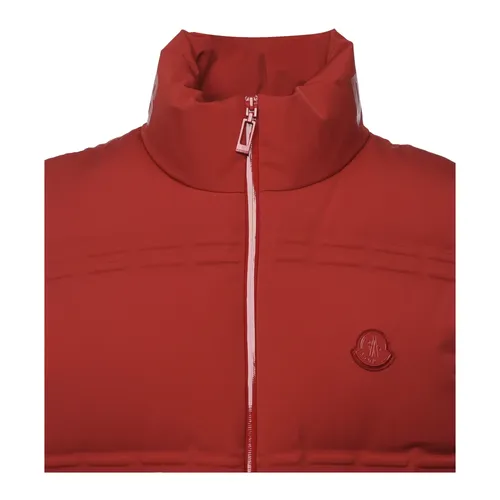 Moncler - Jackets > Vests - Red - Moncler - Modalova
