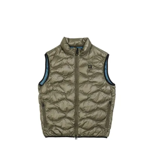 Blauer - Jackets > Vests - Green - Blauer - Modalova