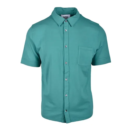Shirts > Short Sleeve Shirts - - Alpha Studio - Modalova