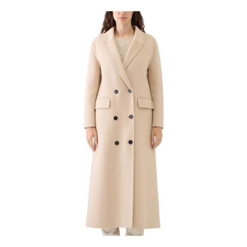 Coats > Double-Breasted Coats - - Ermanno Scervino - Modalova