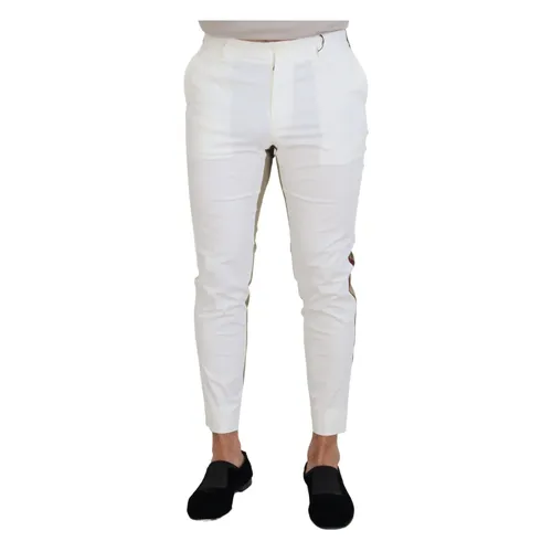 Trousers > Cropped Trousers - - Dolce & Gabbana - Modalova