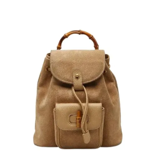 Pre-owned > Pre-owned Bags > Pre-owned Backpacks - - Gucci Vintage - Modalova