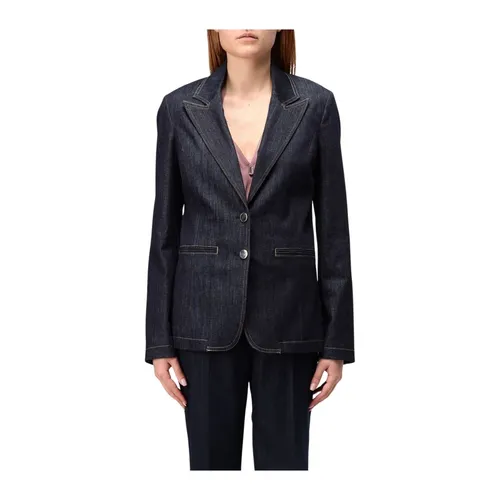 Liu Jo - Jackets > Blazers - Blue - Liu Jo - Modalova
