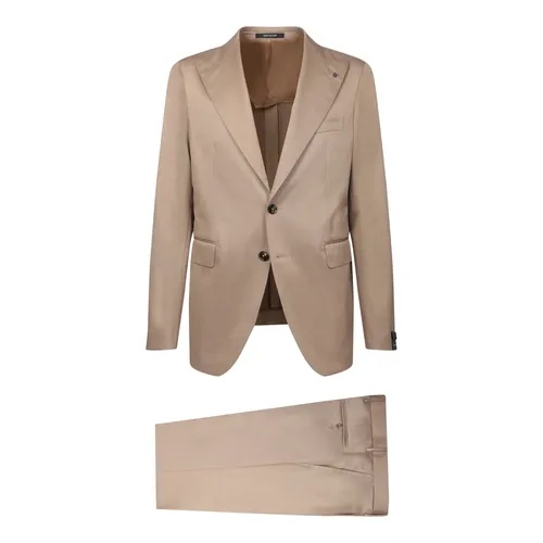 Suits > Suit Sets > Single Breasted Suits - - Tagliatore - Modalova