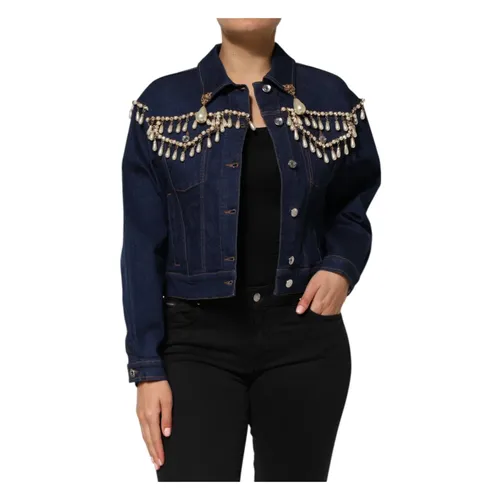 Jackets > Denim Jackets - - Dolce & Gabbana - Modalova
