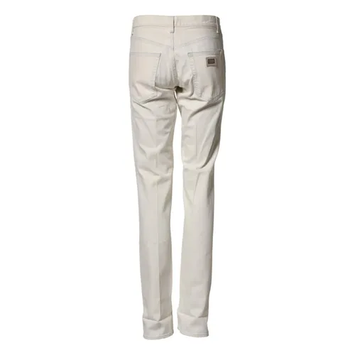 Trousers > Slim-fit Trousers - - Dolce & Gabbana - Modalova