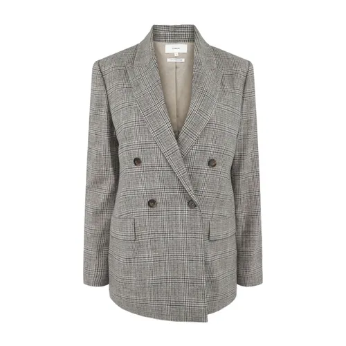 Vince - Jackets > Blazers - Gray - Vince - Modalova