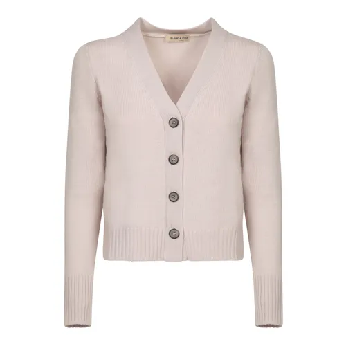 Knitwear > Cardigans - - Blanca Vita - Modalova