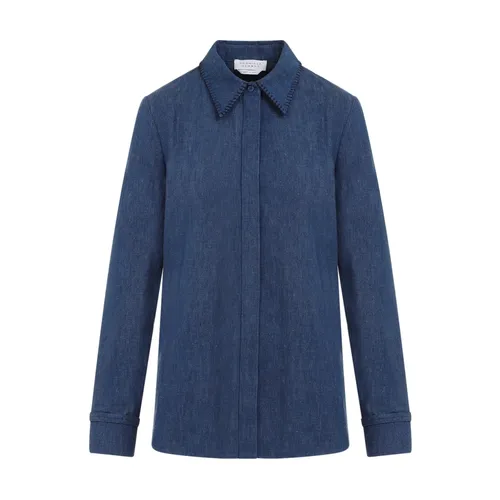 Blouses & Shirts > Denim Shirts - - Gabriela Hearst - Modalova