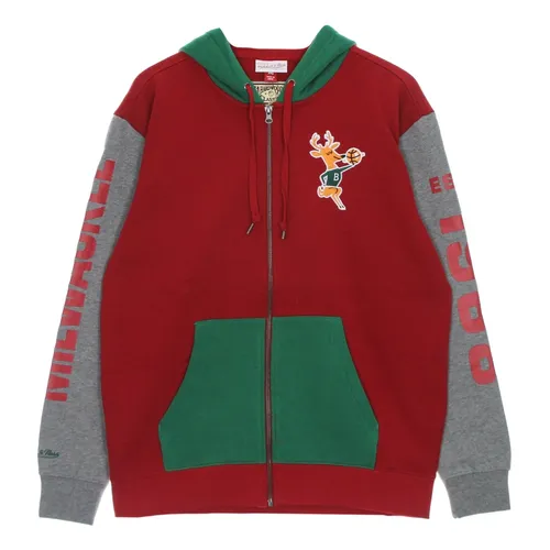 Sweatshirts & Hoodies > Zip-throughs - - Mitchell & Ness - Modalova