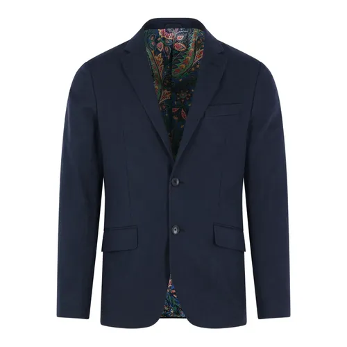 Etro - Jackets > Blazers - Blue - Etro - Modalova