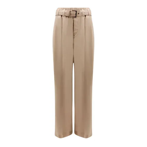 Trousers > Wide Trousers - - Brunello Cucinelli - Modalova