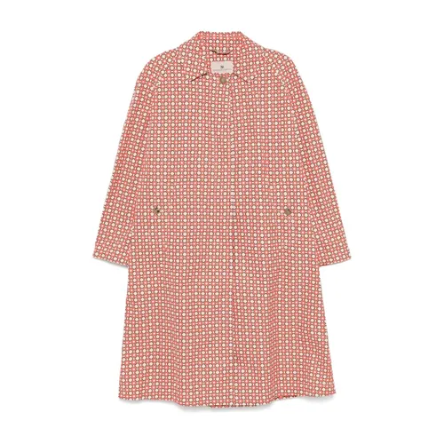 Coats > Single-Breasted Coats - - Ermanno Scervino - Modalova