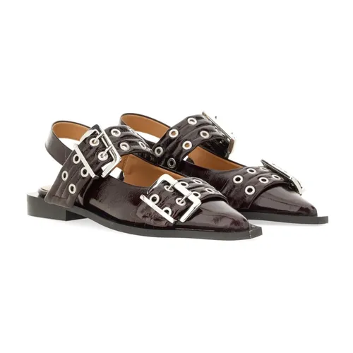 Shoes > Flats > Ballerinas - - Ganni - Modalova