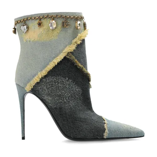 Shoes > Boots > Heeled Boots - - Dolce & Gabbana - Modalova