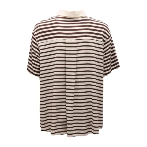 Seventy - Tops > T-Shirts - Brown - Seventy - Modalova