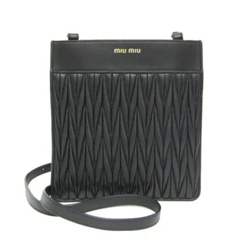 Pre-owned > Pre-owned Bags > Pre-owned Cross Body Bags - - Miu Miu Pre-owned - Modalova