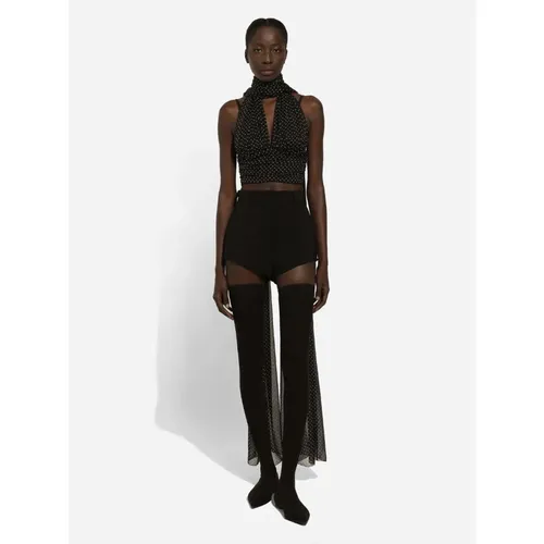 Tops > Sleeveless Tops - - Dolce & Gabbana - Modalova