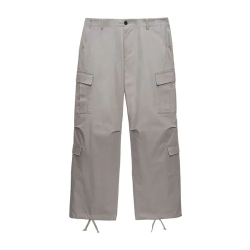 Trousers > Straight Trousers - - Msgm - Modalova