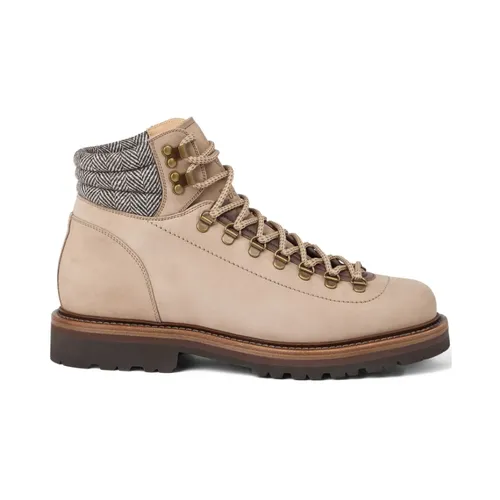 Shoes > Boots > Lace-up Boots - - Brunello Cucinelli - Modalova