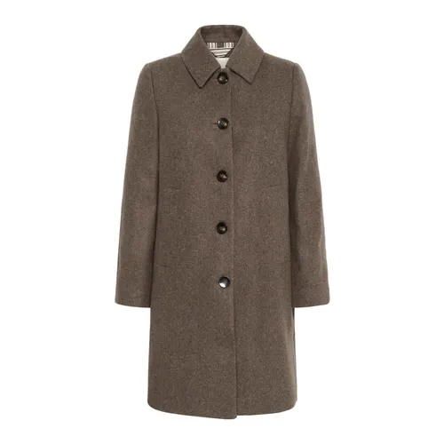 Coats > Single-Breasted Coats - - Part Two - Modalova